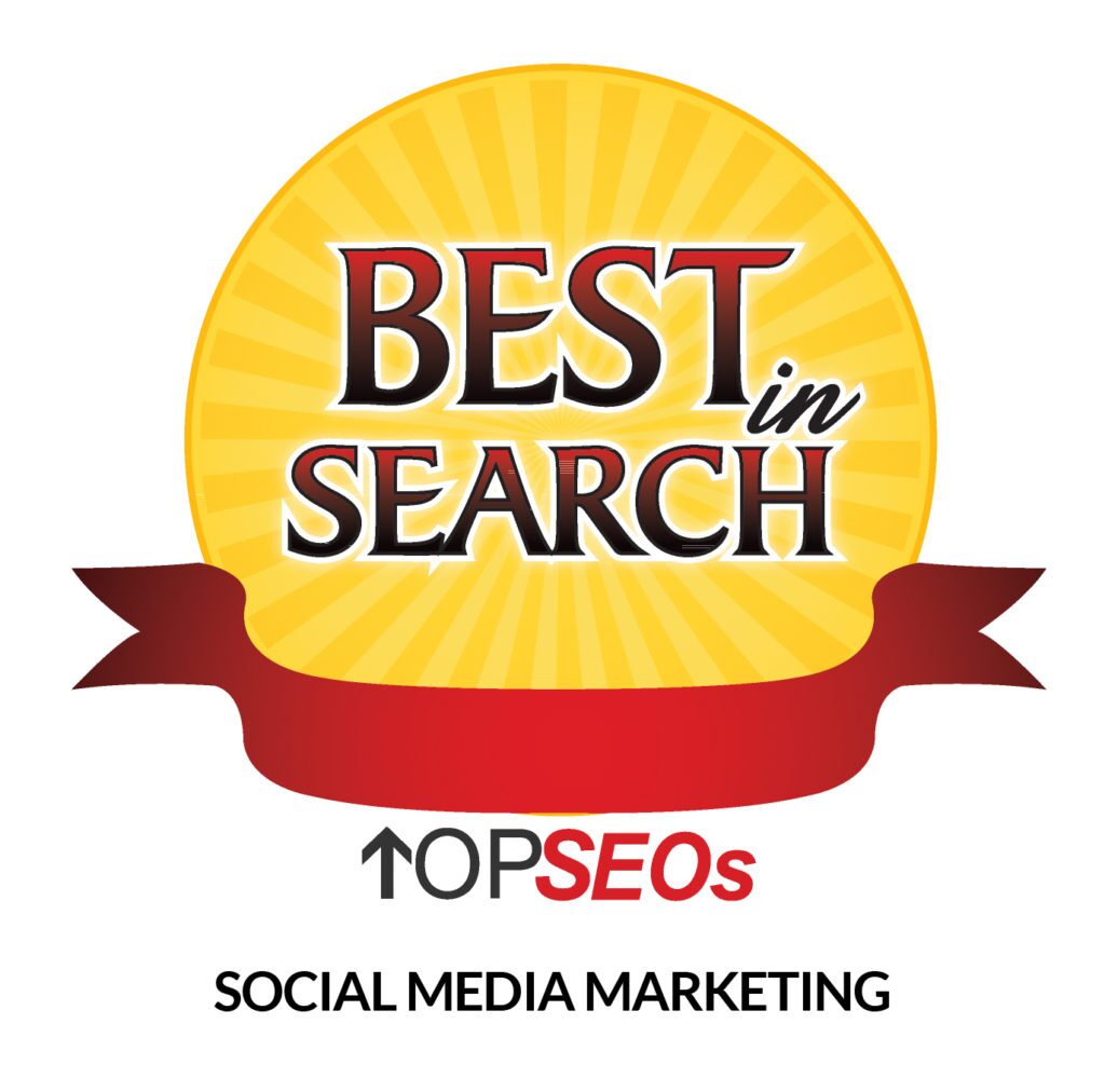 TopSEOs.com social media marketing badge