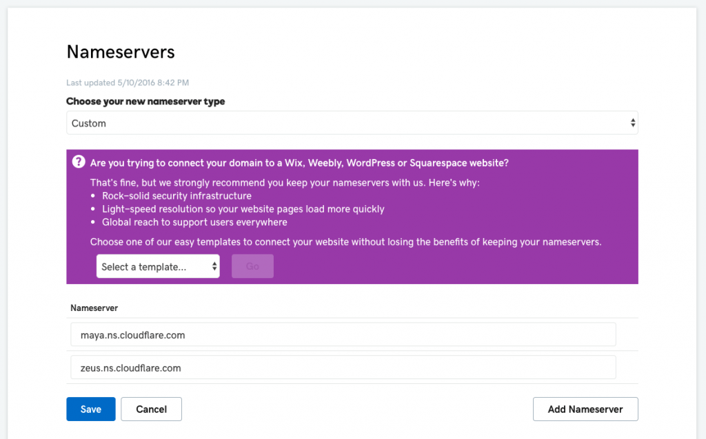 Cloudflare Step 9 Screenshot