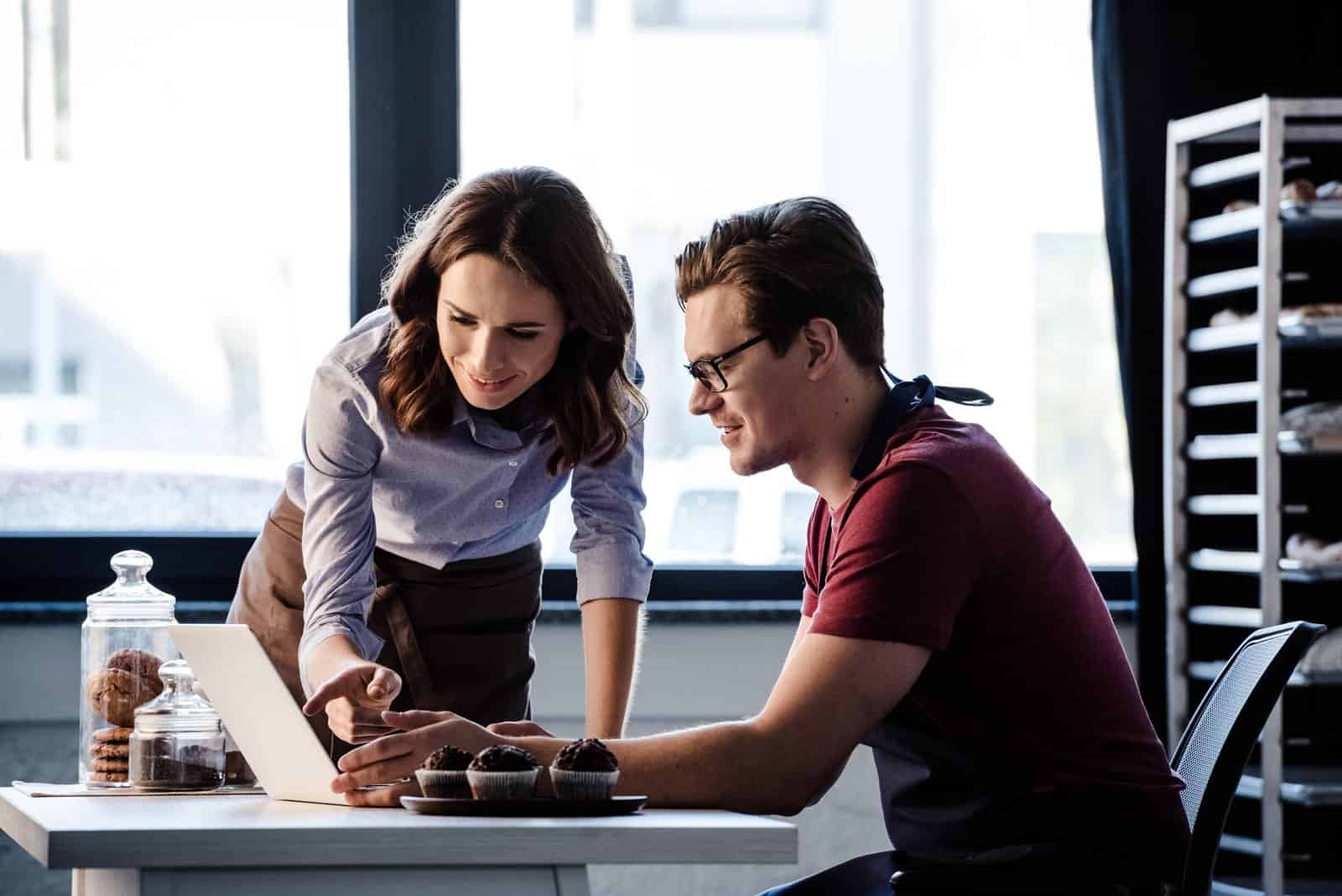 Couple On Computer